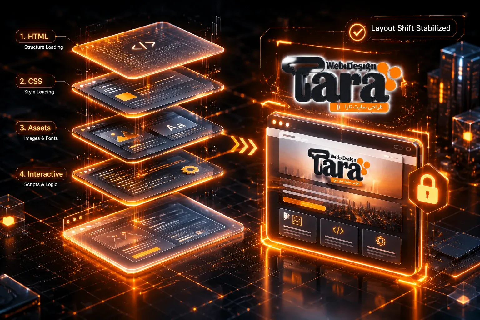 راهنمای بهینهسازی Core Web Vitals در وردپرس | آموزش رفع خطاهای LCP ،INP و CLS